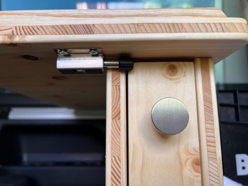 Schubfach Arretierung Schubfach Arretierung